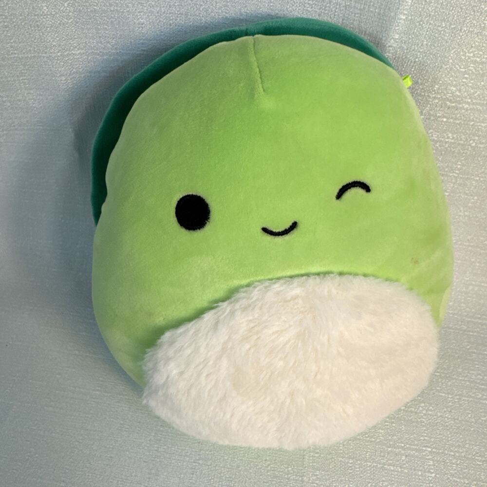 Squishmallows Henry the Green Turtle Plush 8โ Stuffed Animal NO TAG